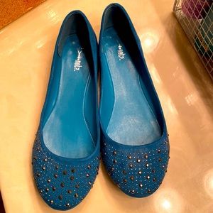 Teal Blue Flats